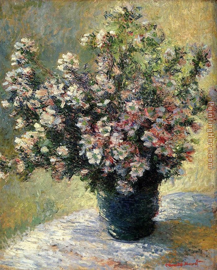 Vase Of Flowers painting - Claude Monet Vase Of Flowers art painting